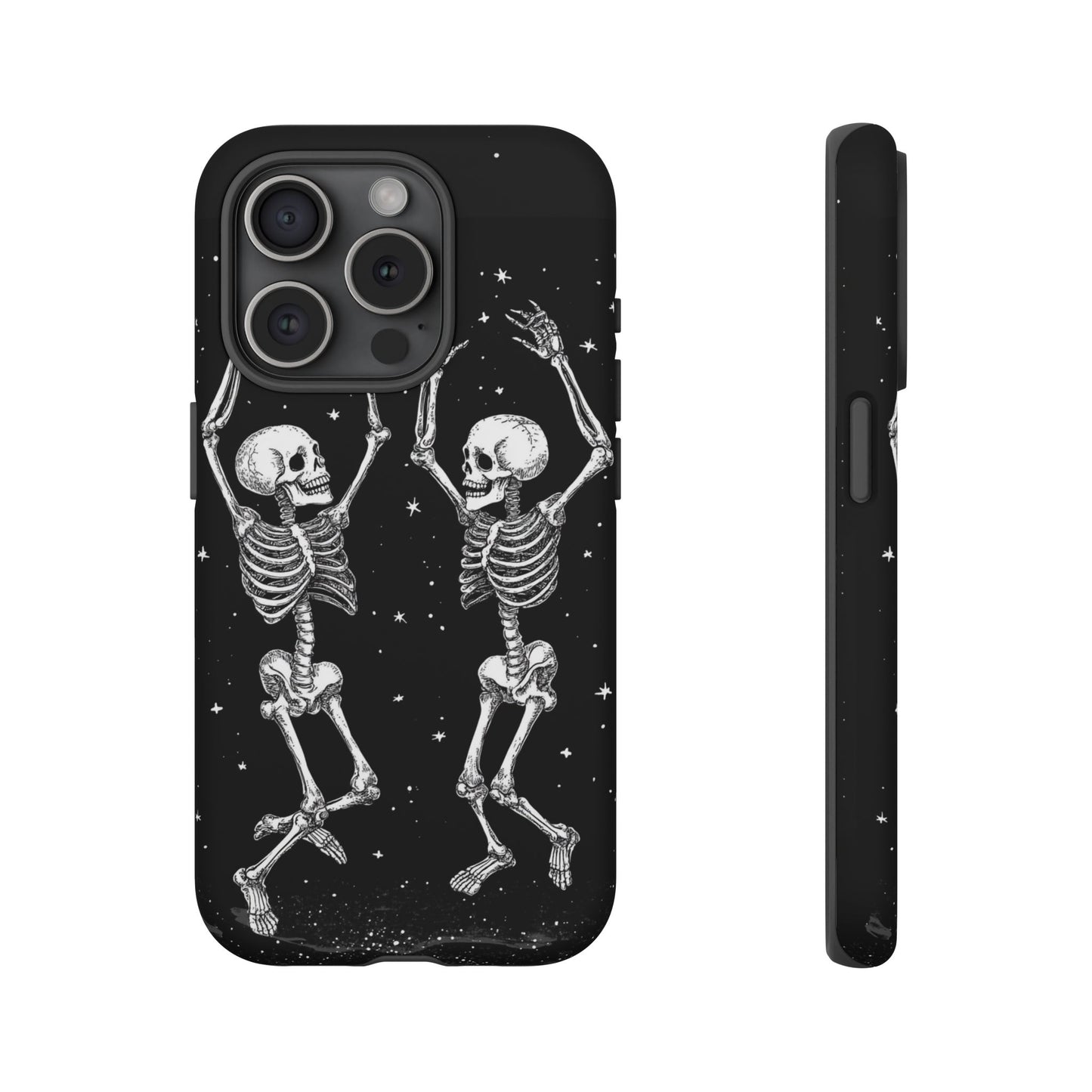 Halloween Dancing Skeletons iPhone Case