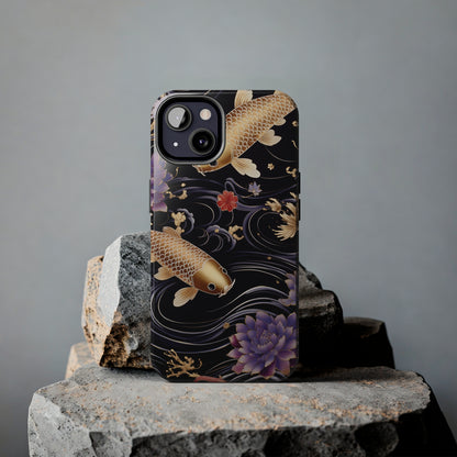 Ephemeral Beauty: Koi Fish Artistry | Japanese Inspired iPhone Case