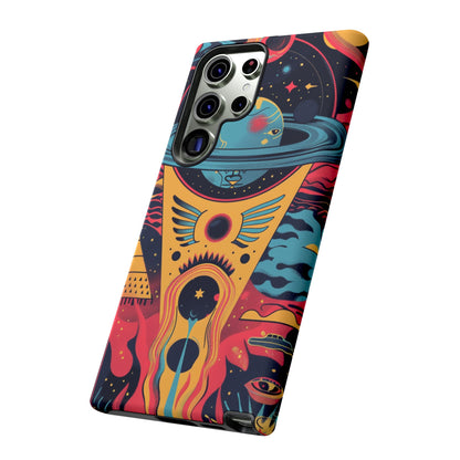 Cosmic Journey Space and Time Phone Case