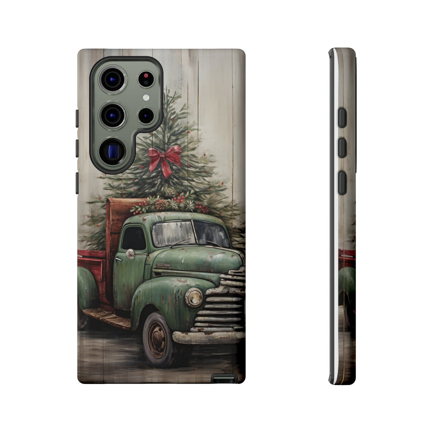 Christmas Pickup Truck Phone Case for iPhone