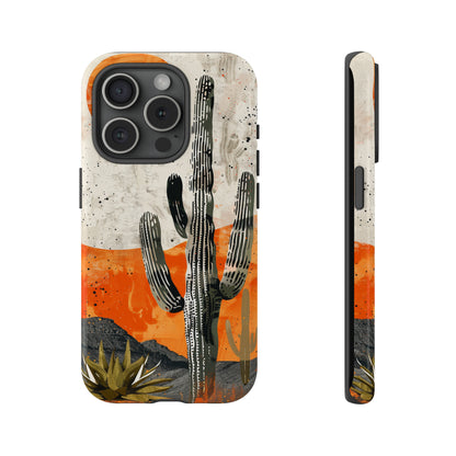 Desert Cactus Western iPhone Case