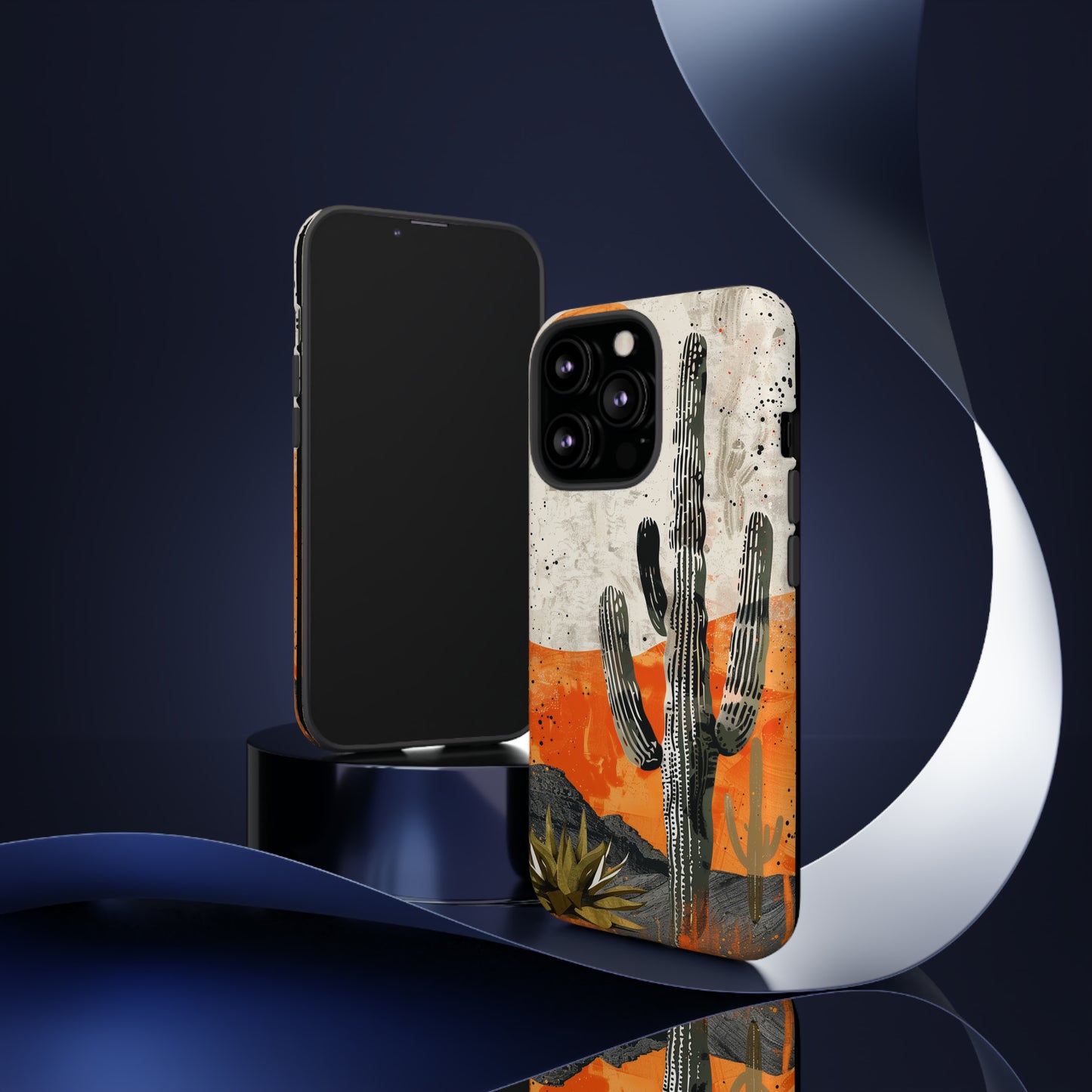 Desert Cactus Western iPhone Case