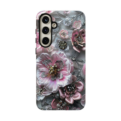 Coquette Aesthetic Floral Art iPhone 15 Case