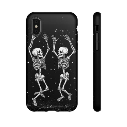 Halloween Dancing Skeletons iPhone Case