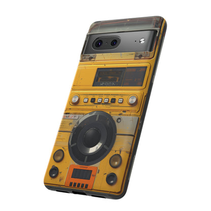 Cyberpunk Techno Gadget Walkman: Premium Phone Tough Case for iPhone, Samsung Galaxy, and Google Pixel