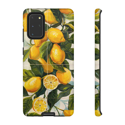 Mediterranean Lemon Italian Tile iPhone 14 Case