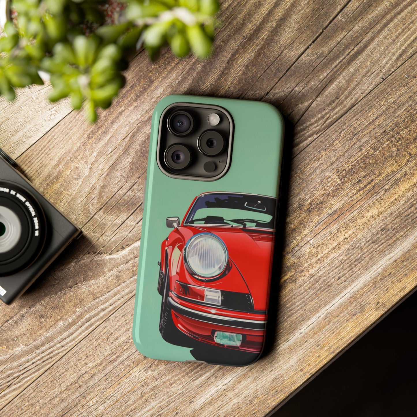 Classic Car Lover Porsche 911 Car Art Phone Case