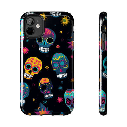 Sugar Skull iPhone Case | Day of the Dead Elegance for Apple iPhone Models