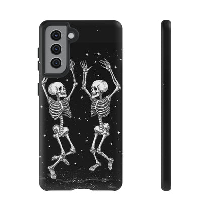 Halloween Dancing Skeletons iPhone Case