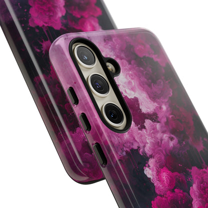 Magenta and Blue Color Explosion Phone Case