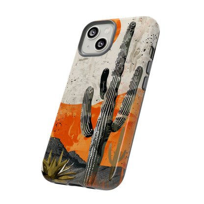 Desert Cactus Western iPhone Case