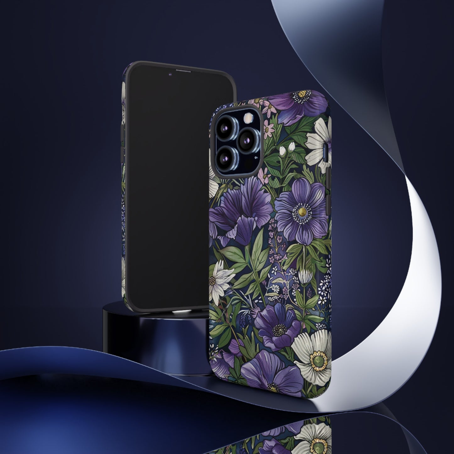 Floral Sage Purple Wildflower Phone Case