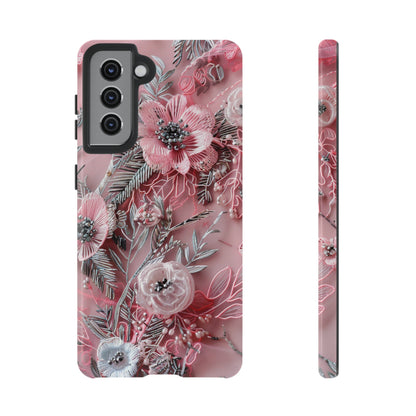 Coquette Aesthetic Floral Art Phone Case