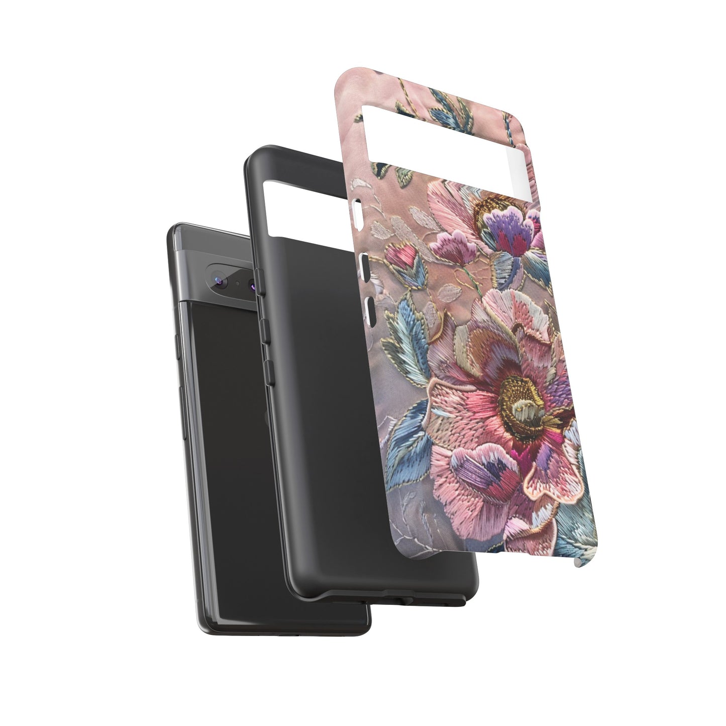 Coquette Embroidery Aesthetic Floral iPhone 14 Case