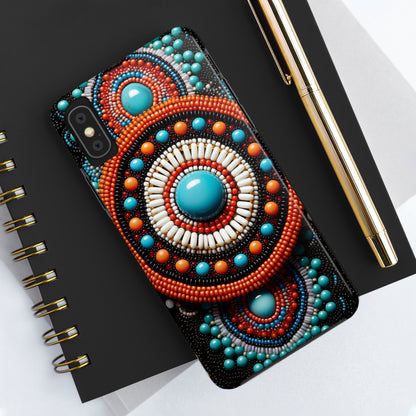 Native American Beadwork iPhone Case | Embrace Traditional Craftsmanship with Artistic Elegance