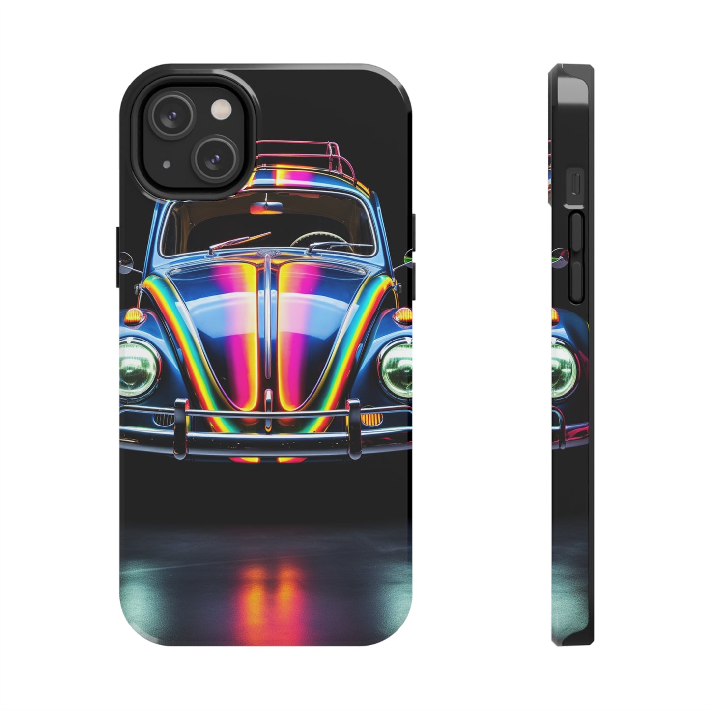 iPhone Case | Colorful Journeys: Psychedelic VW Bug iPhone Tough Case