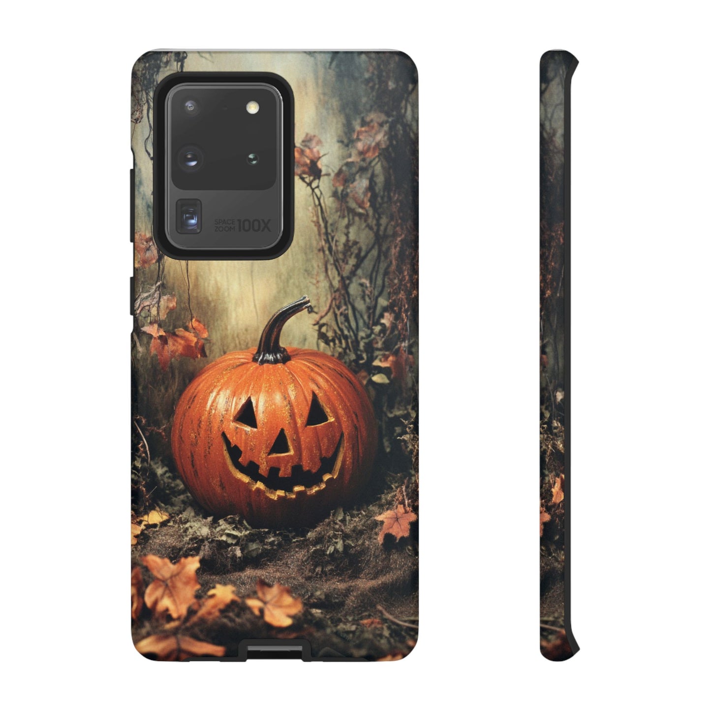 Vintage Style Halloween Jack-o'-Lantern Phone Cover