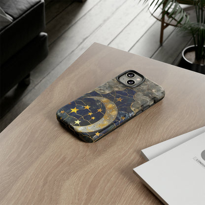 Celestial Season Stars and Moon Phone Case