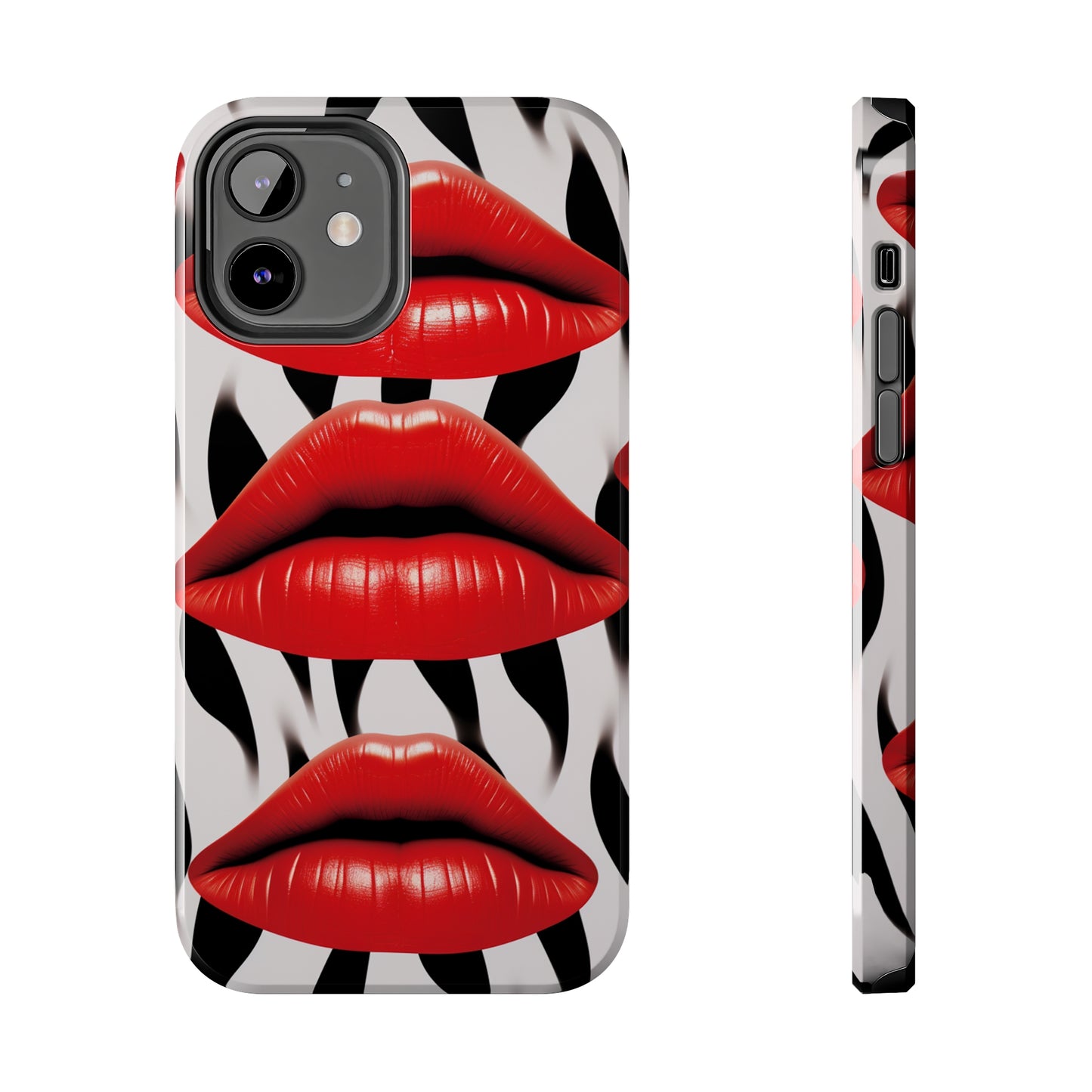 Kiss Lips iPhone Case | Expressive and Playful Design for iPhone 11, 12, 13, 14