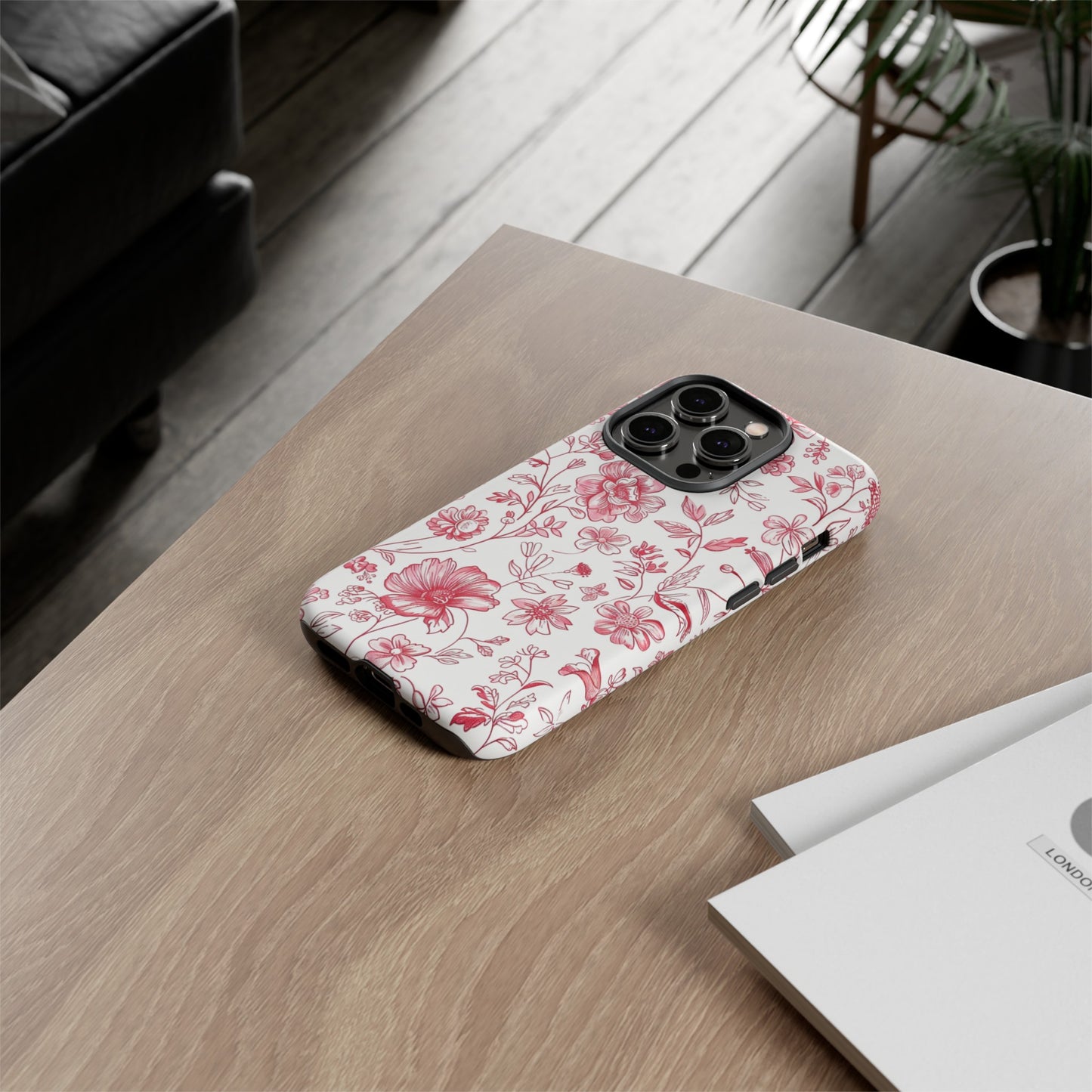 Pink Floral Wildflower Phone Case