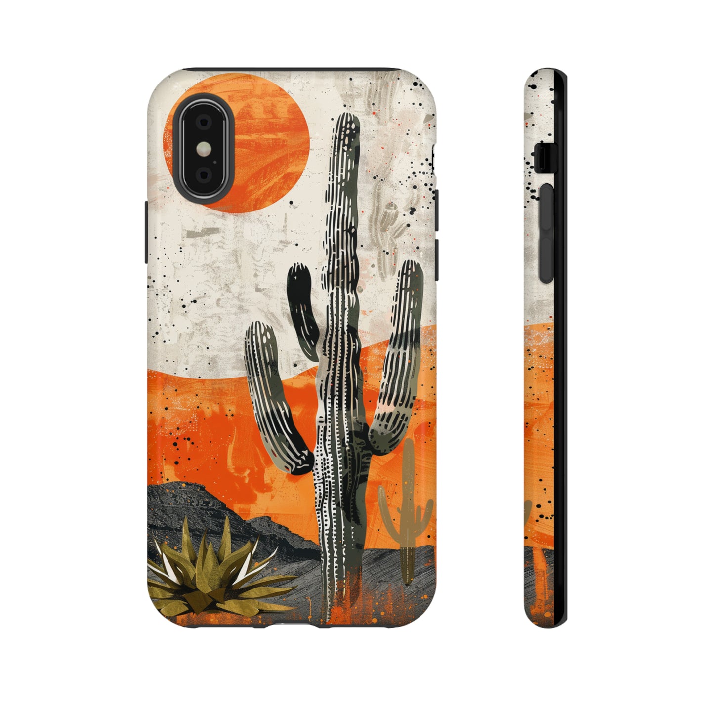 Desert Cactus Western iPhone Case