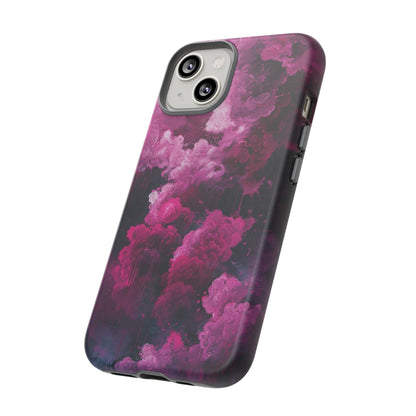 Magenta and Blue Color Explosion Phone Case