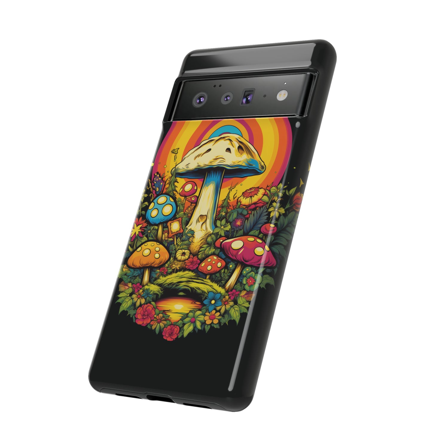 Psychedelic Art Mushroom Phone Case