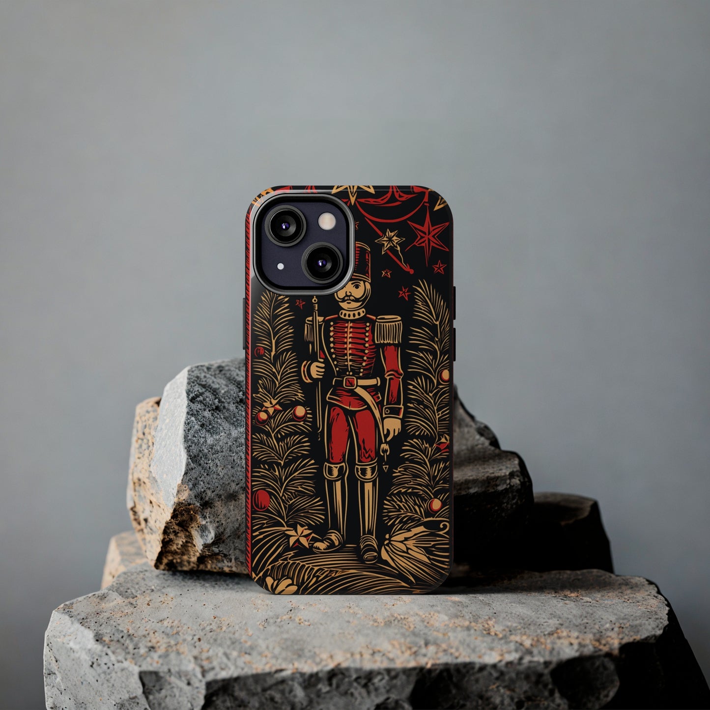 Guardian of Yuletides Past: Vintage Christmas Toy Soldier | Tough iPhone Case