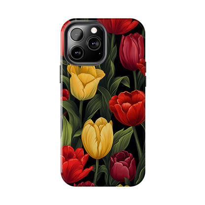 Tulip Floral Aesthetic iPhone Case | Embrace the Beauty of Nature in Full Bloom