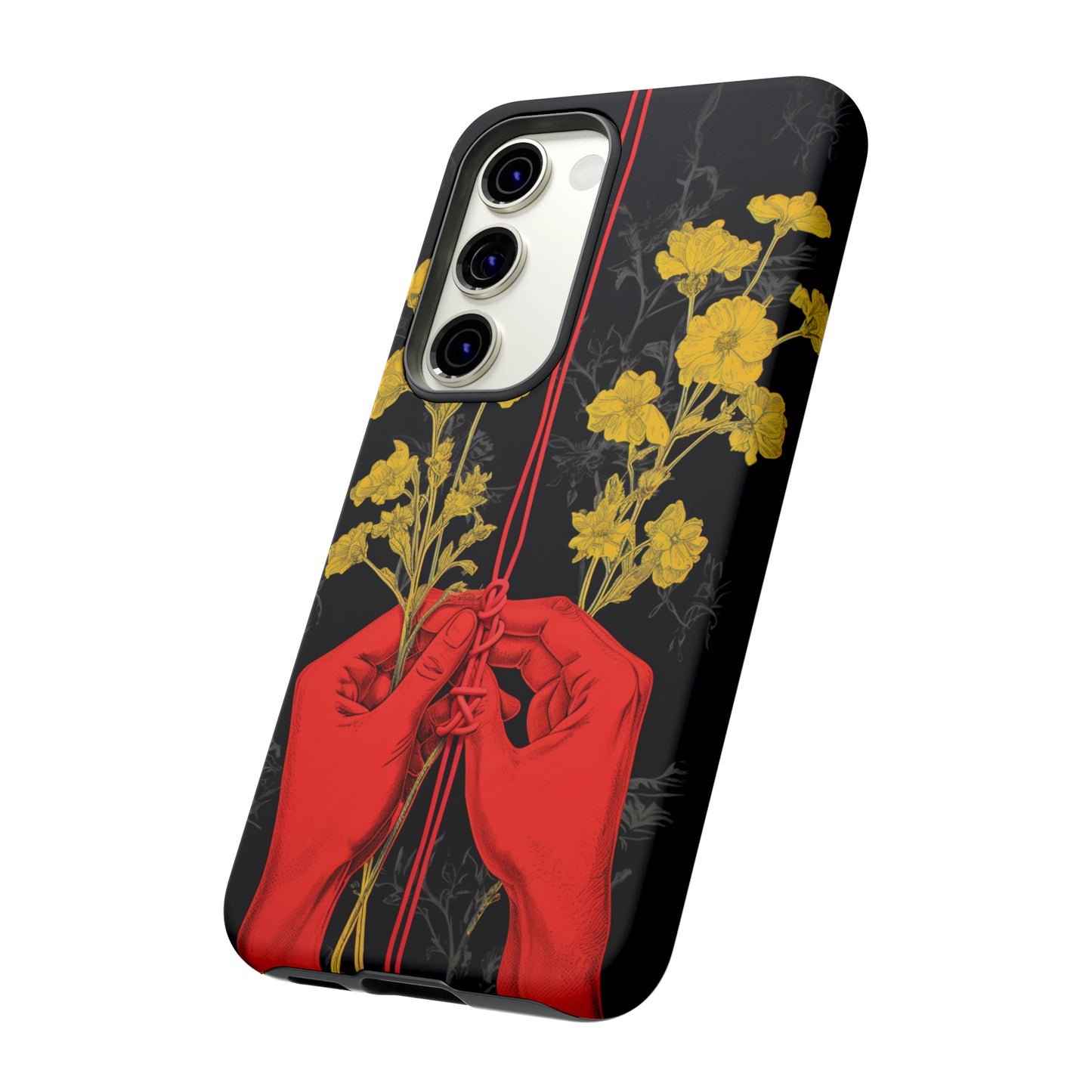 We Are All Connected Floral Phone Case