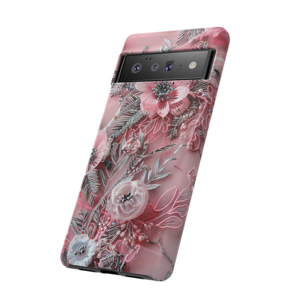 Coquette Aesthetic Floral Art Phone Case