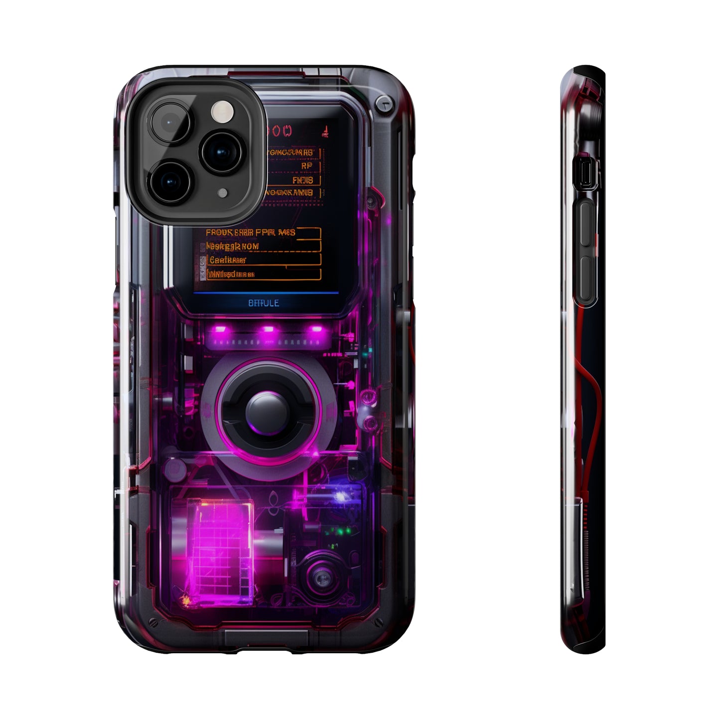 Cyberpunk Techno Gadget iPhone Case