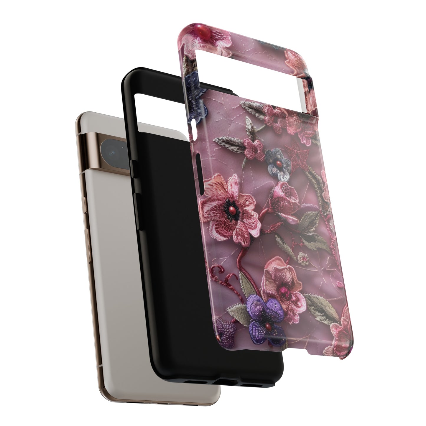 Coquette Aesthetic Floral Art Phone Case