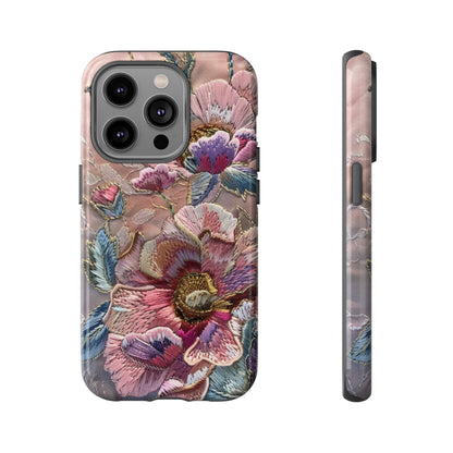 Coquette Embroidery Aesthetic Floral iPhone 14 Case