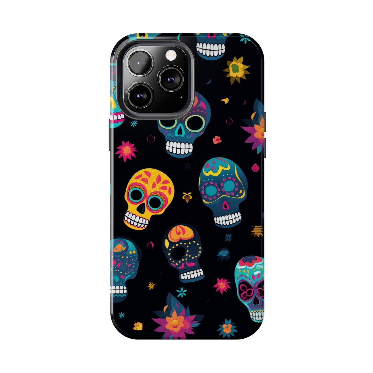 Sugar Skull iPhone Case | Day of the Dead Elegance for Apple iPhone Models