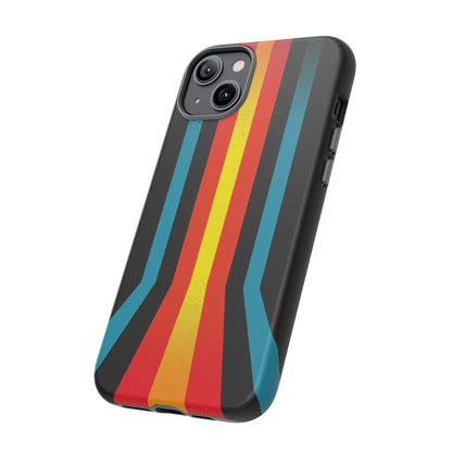 Retro Lines 1980s Flashback Phone Case