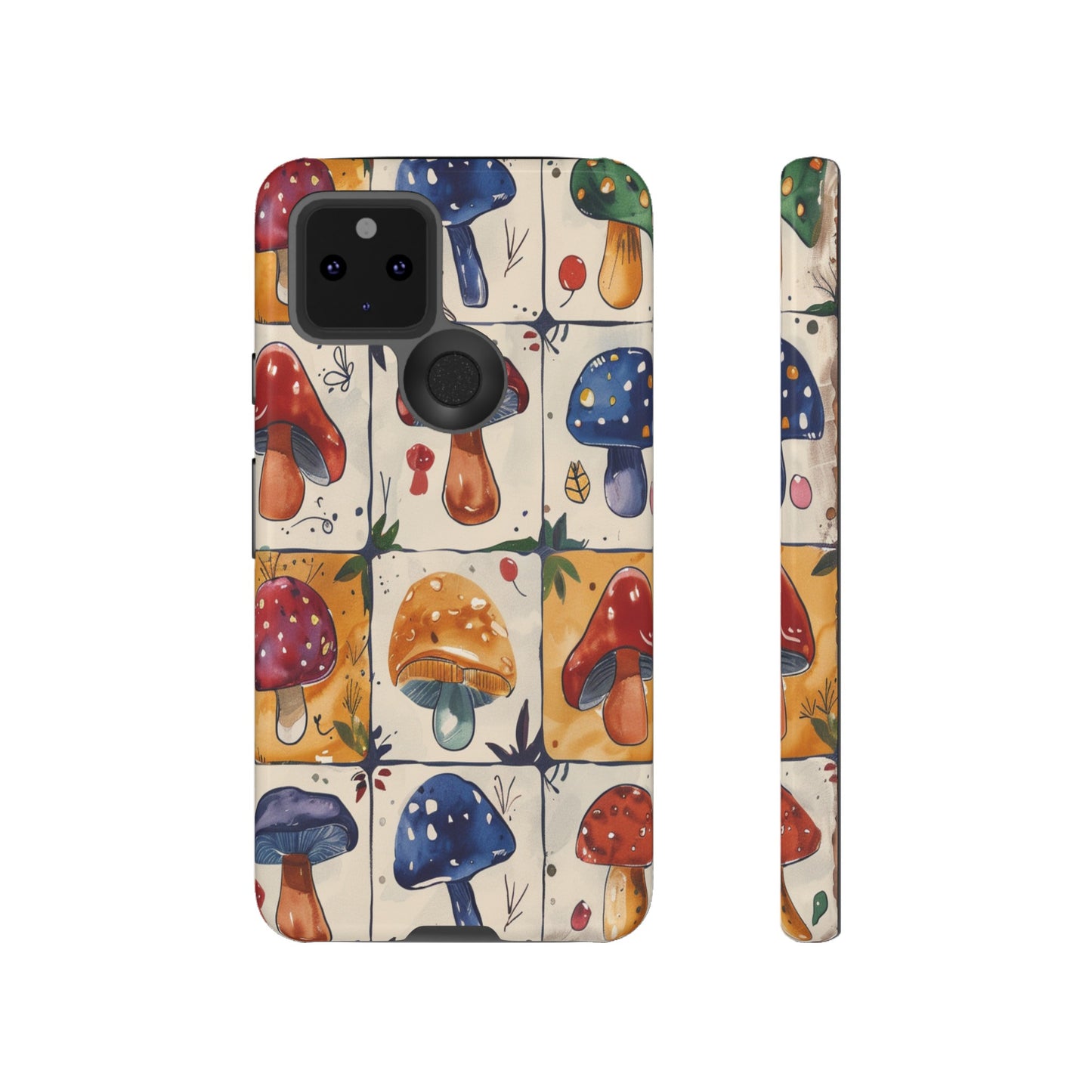 Trippy Magic Mushroom Toadstools Phone Case