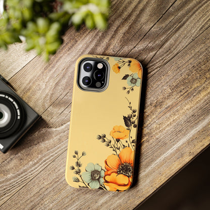 Classic Vintage Floral Case for iPhones – Timeless Elegance & Protection