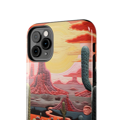 Cactus Desert Sunset Phone Case