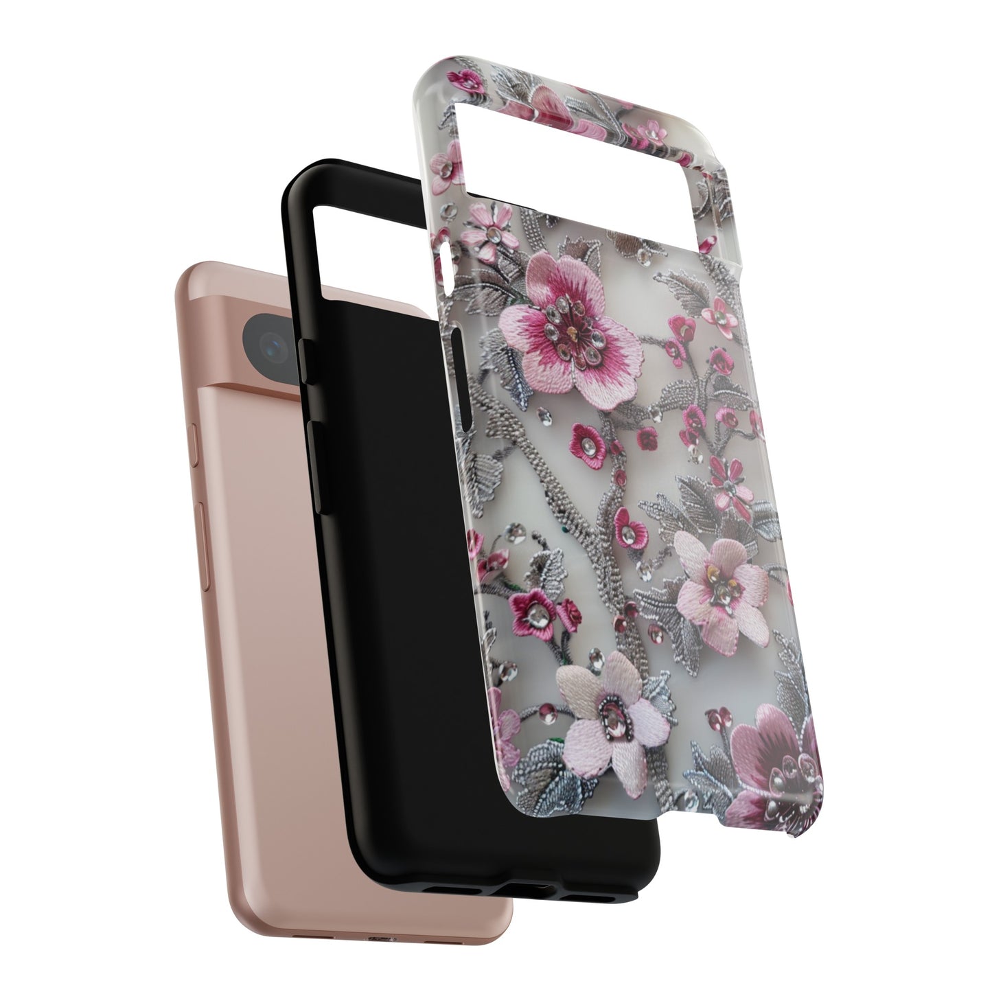 Coquette Aesthetic Floral Art iPhone 12 Case