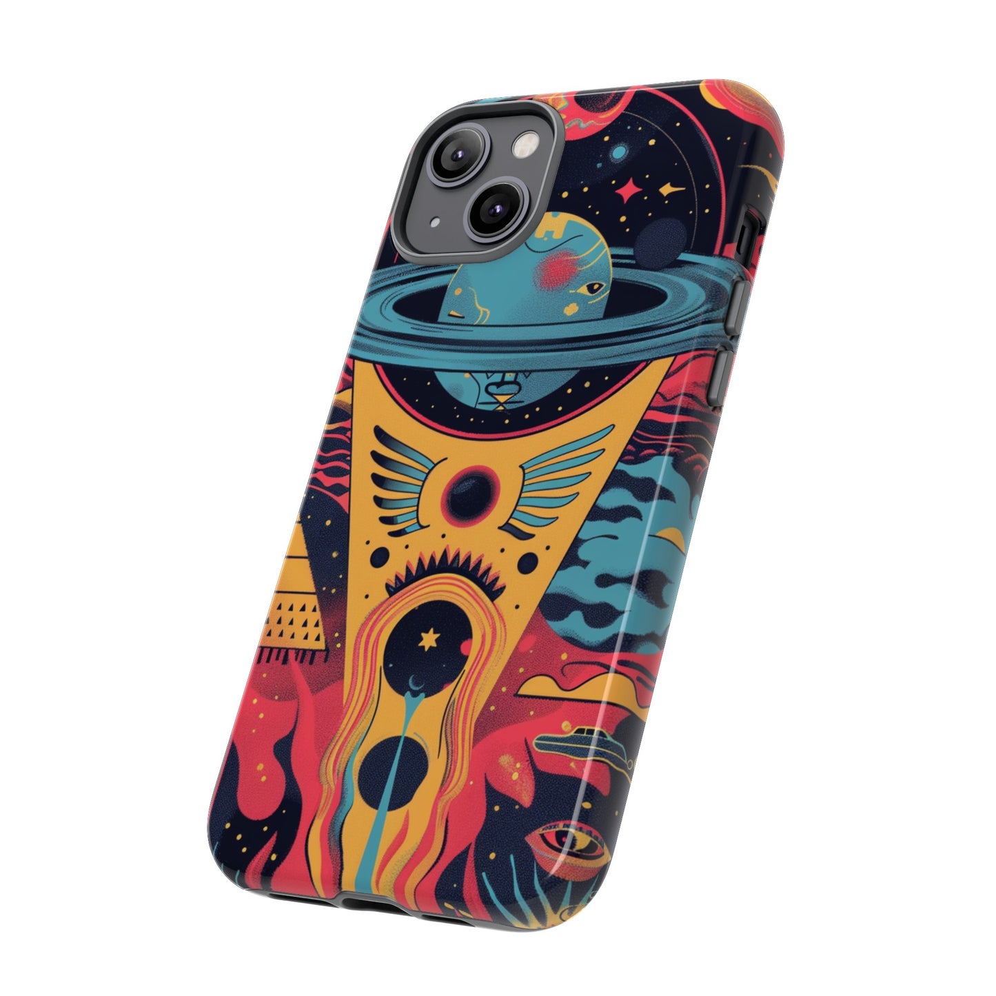 Cosmic Journey Space and Time Phone Case