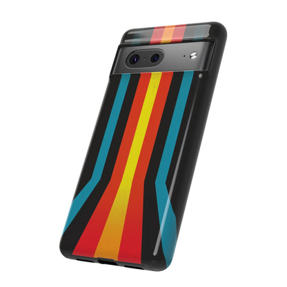 Retro Lines 1980s Flashback Phone Case