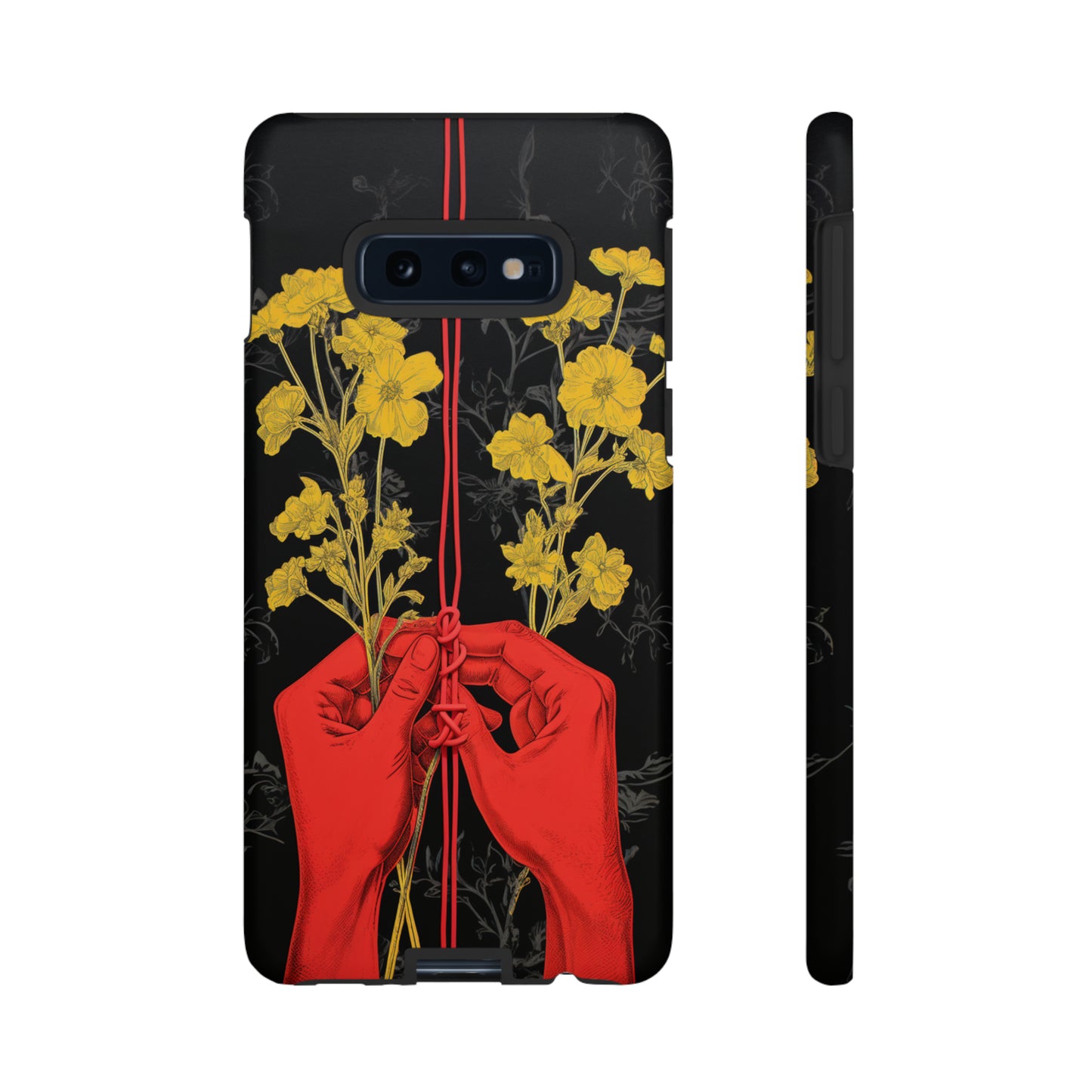 We Are All Connected Floral Phone Case