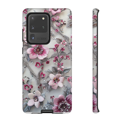 Coquette Aesthetic Floral Art iPhone 12 Case