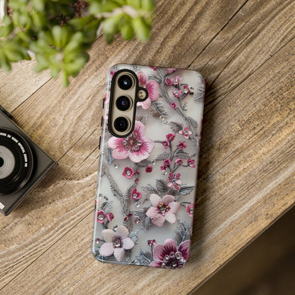 Coquette Aesthetic Floral Art iPhone 12 Case