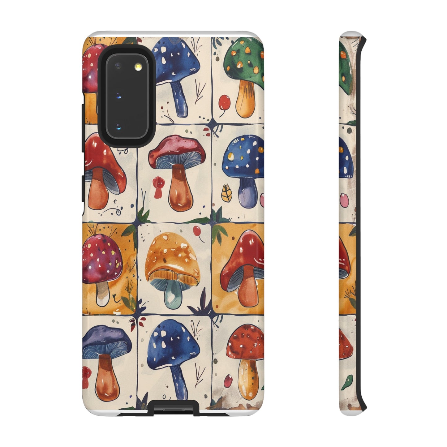 Trippy Magic Mushroom Toadstools Phone Case