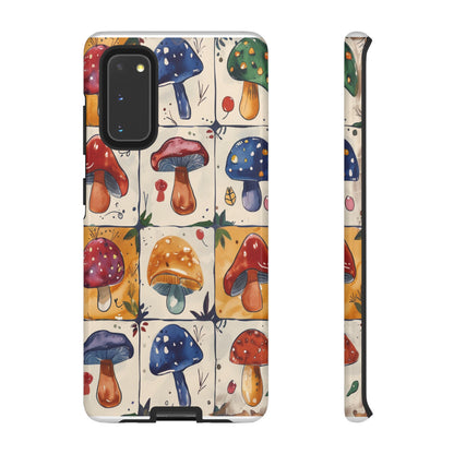 Trippy Magic Mushroom Toadstools Phone Case