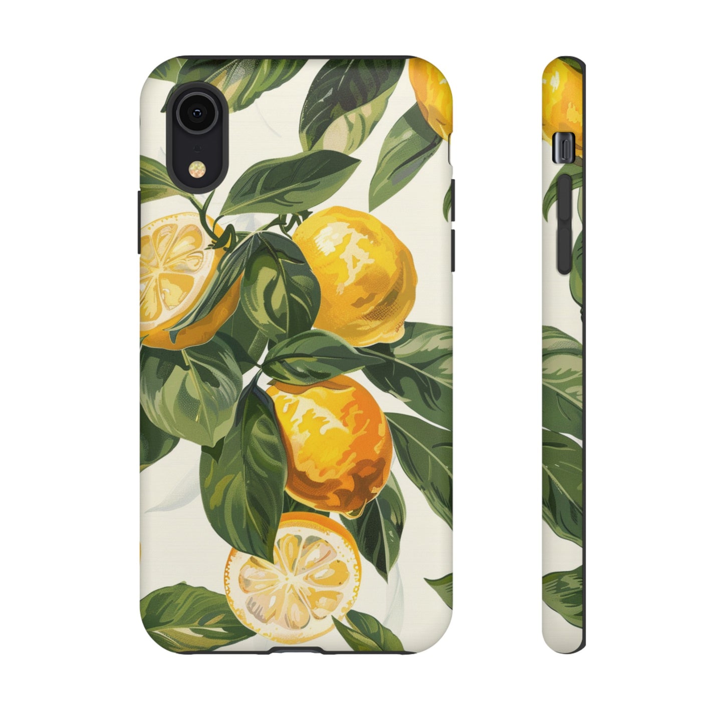 Yellow Lemon Italian  Painting iPhone 13 Case