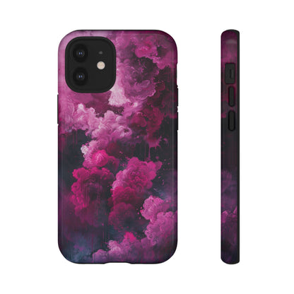 Magenta and Blue Color Explosion Phone Case