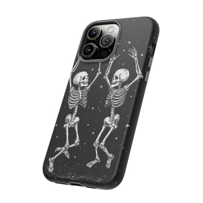 Halloween Dancing Skeletons iPhone Case